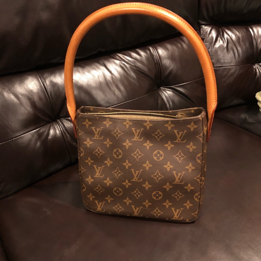 Louis Vuitton Looping Monogram MM Brown 2001